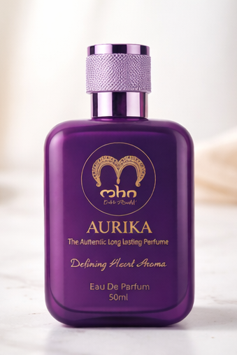 Mho Aurika Eau De Parfum 50ml – Long Lasting Luxury Perfume for Men & Women | Premium Designer Fragrance with Gift Box