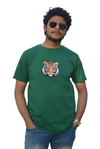 Embroidered Tiger Head T-Shirt | MHO India