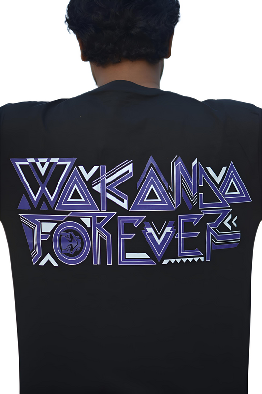 Wakanda Forever Superhero Edition T-Shirt | MHO India
