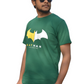 MHO Men’s Dark Green Batman Logo Printed T-Shirt | Regular Fit | 100% Cotton