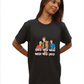 MHO India Bengali Quote Graphic Black T-Shirt | Unisex Regular Fit | “Thod Bori Khaara Khaara Bori Thad"